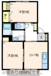 ハイツヒナタ【2階】の間取り