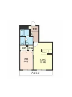 ラディアンス【1階】の間取り