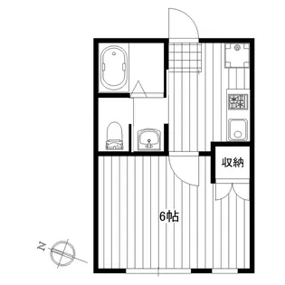 フォレストハウス習志野A棟【1階】の間取り