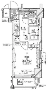 セジョリ御茶ノ水【4階】の間取り