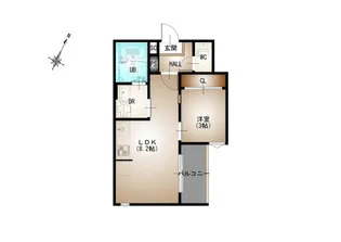 Regalest-N【2階】の間取り