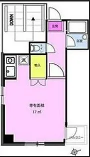 AVANCE文京【4階】の間取り