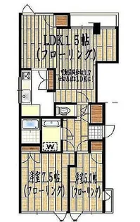 ヴァルボーレ代々木上原【2階】の間取り