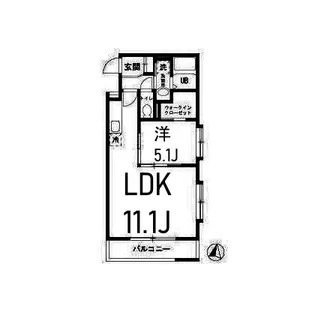 ソレアード ビスタ 三ッ沢【1階】の間取り