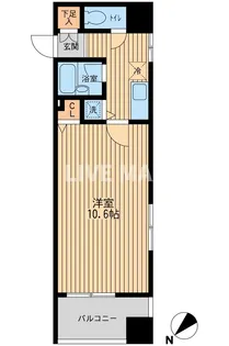プライムアーバン日本橋人形町【11階】の間取り