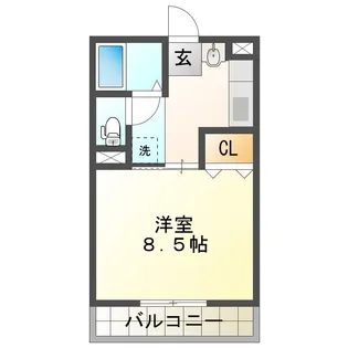 グッドライフ【1階】の間取り