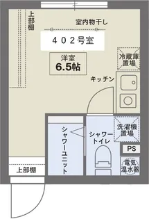 COCOFLAT笹塚III【4階】の間取り