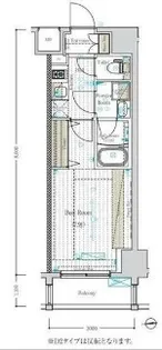 MAXIV西日暮里アレグリアコート【5階】の間取り
