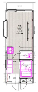 シレネコーポ【1階】の間取り