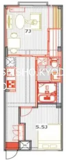 ハイコーポ経堂【2階】の間取り