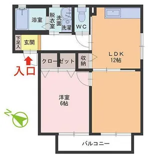 La Winds【1階】の間取り