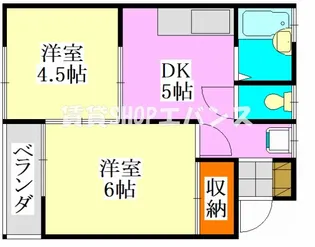 リアルジョイ袖ヶ浦壱番館【2階】の間取り