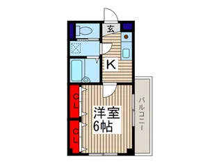レジデンスHAL【1階】の間取り