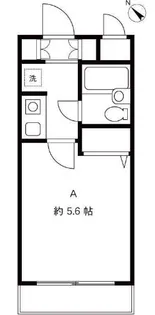 カーサスプレンディッド新宿払方町【4階】の間取り