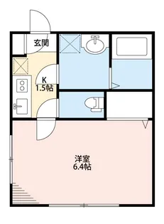 Beststage 入谷2(ベストステージ イリヤ2)【2階】の間取り