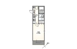 Honesty【2階】の間取り