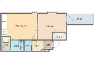 メゾンドリラ【3階】の間取り