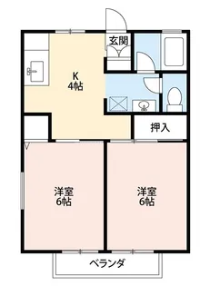レークヒル【1階】の間取り