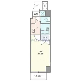 アイショウプラザ北五番丁【6階】の間取り