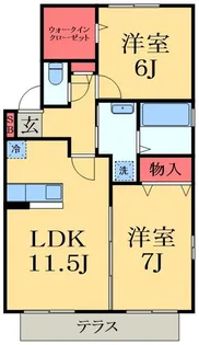 さくらコート【1階】の間取り