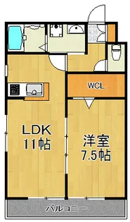 Casa Felice【2階】の間取り