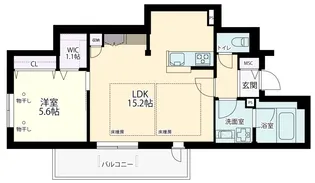 エルズプラス上北沢【2階】の間取り