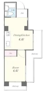 豪徳寺レジデンス【1階】の間取り