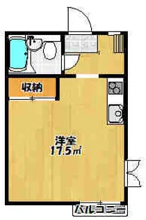 エクセルウイング【2階】の間取り