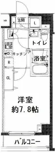 AXAS文京東大前【2階】の間取り