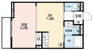 NAGI BASE 凪【2階】の間取り