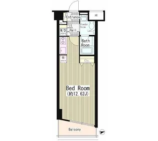 二葉アパートメント【4階】の間取り