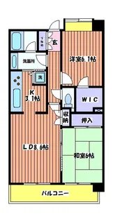 立川昭和記念公園パーク・ホームズ【2階】の間取り