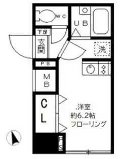SK garden 葛西【2階】の間取り