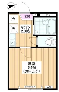 sky上板橋【1階】の間取り