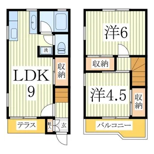 シャルム江戸川台B棟の間取り