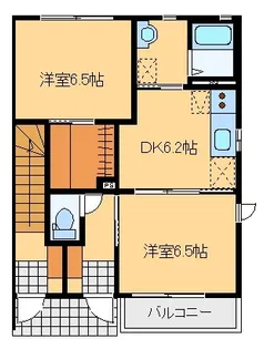 ボナール千吉良 E【1階】の間取り