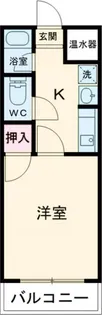 ドミールナカムラ【4階】の間取り