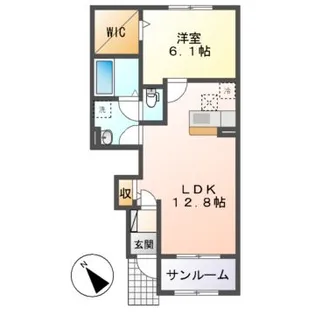 Sky HopeB【1階】の間取り