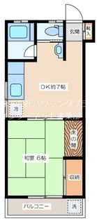 藤コーポ【2階】の間取り