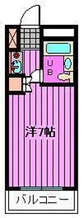ウィンベルソロ西川口第10【8階】の間取り