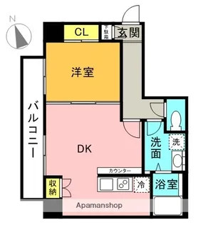 ADレジデンス板橋中台【2階】の間取り