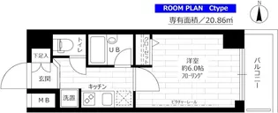 ステージファースト神楽坂II【2階】の間取り