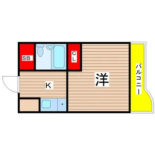 ライオンズマンションレディース汐路【3階】の間取り