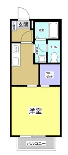 グレース西山【2階】の間取り