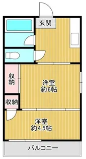ムラカミ川口ビル【4階】の間取り