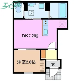 ADAN四日市駅東【1階】の間取り