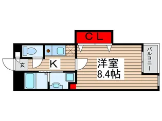 フレアコートAKIMOTO【4階】の間取り