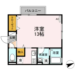 グランドソレーユ【2階】の間取り