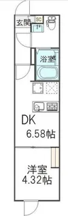 ヴランドール葛西【3階】の間取り