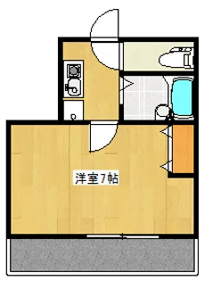シティハイツ相模大野【3階】の間取り